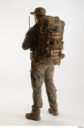  Casey Schneider in WDL Marpat Pose with Pistol 